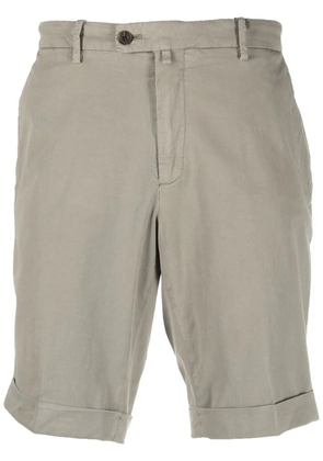 Corneliani cotton-lyocell bermuda shorts - Green