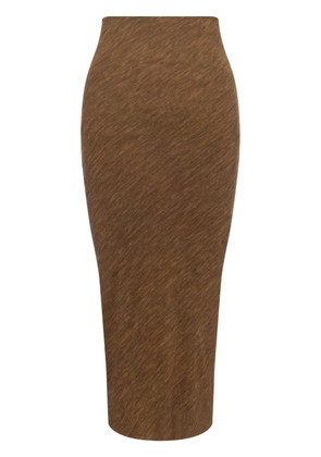 Philosophy Di Lorenzo Serafini high-waist pencil skirt - Brown
