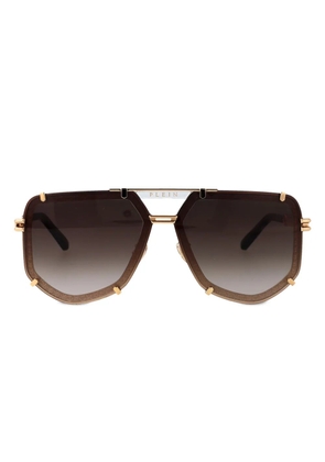 Philipp Plein Eyewear SPP1320301 GOLD BROWN