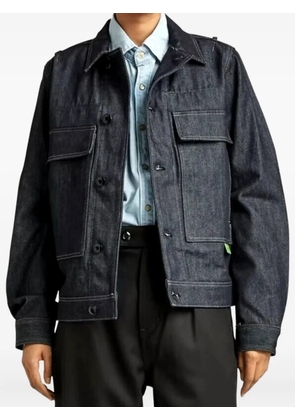 G-Star RAW utility flap-pocket denim jacket - Blue