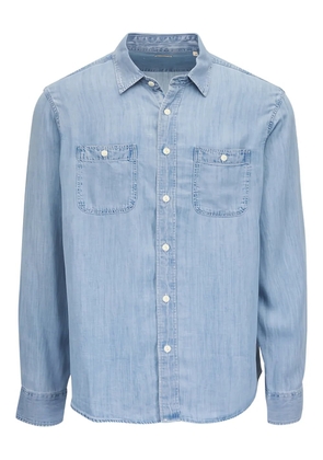 FAHERTY Tried & True button-up shirt - Blue