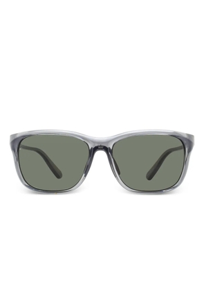 Moncler Eyewear rectangular emblem sunglasses - Grey