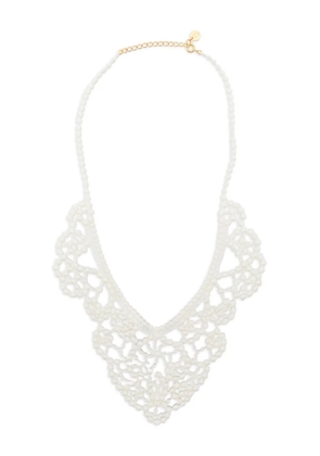 Undercover lace necklace - Neutrals