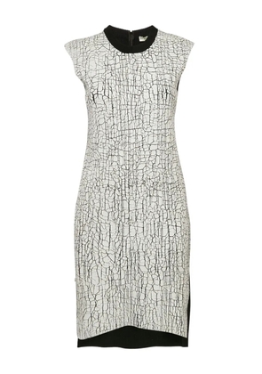 Balenciaga Pre-Owned 2023 crackle-effect dress - White