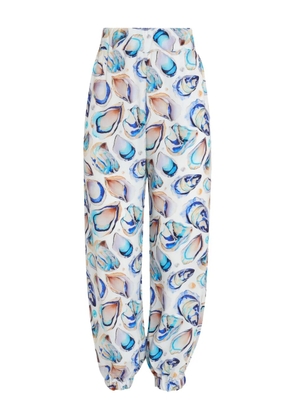 Brigitte Jasmine drawstring trousers - White