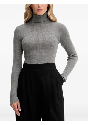 Joop! Kalis turtleneck long-sleeve sweater - Grey