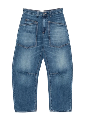 Nili Lotan Shon patch-pocket jeans - Blue