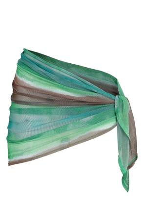 Amir Slama x Jade Picon tulle sarong - Green