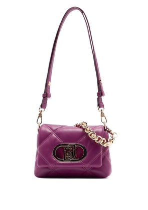 LIU JO LaPuffy quilted monogram bag - Purple