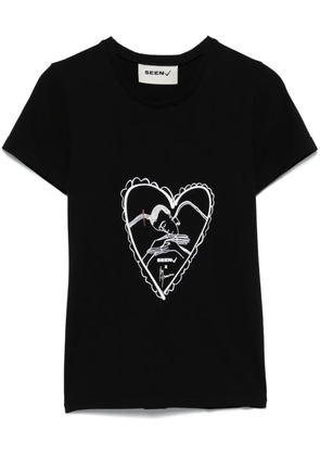 Seen Users x Ilfoveanu Love Baby T-Shirt - Black