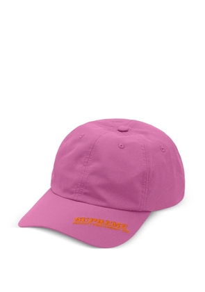 Supreme visor logo panel hat - Pink