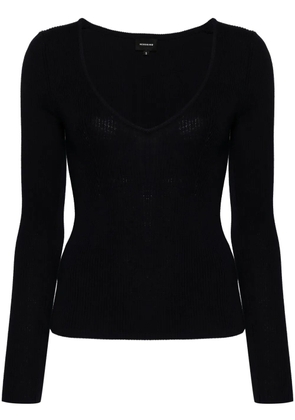 HERSKIND Nova knitted blouse - Blue