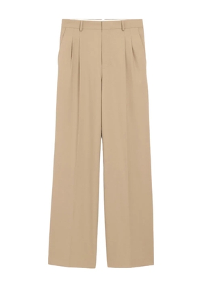 AMI Paris pleated trousers - Neutrals