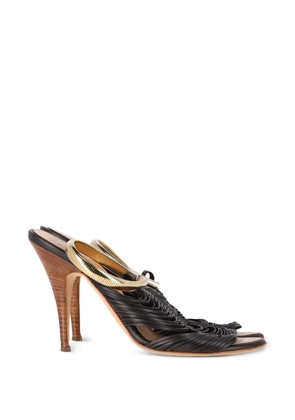 Giuseppe Zanotti Vintage strappy leather sandals - Black