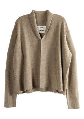 Uma Wang x 1436 open-front cardigan - Neutrals