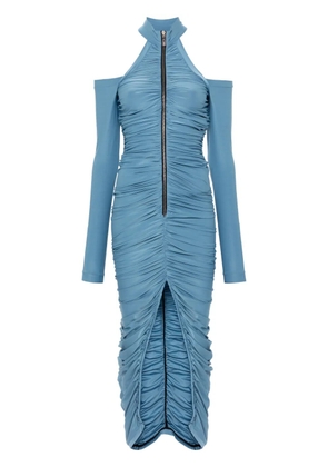 MITILIANE COUTURE draped maxi dress - Blue