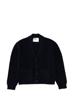 Margaret Howell seamless bed cardigan - Blue