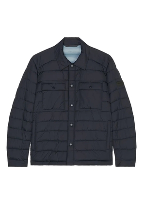 Marc O'Polo flap-pocket quilted jacket - Blue