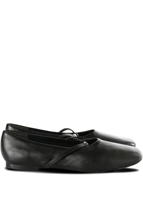 Tory Burch leather ballet flats - Black
