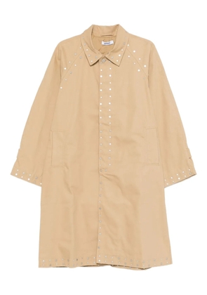 Gimaguas studded coat - Neutrals