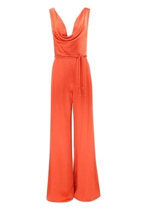 Alexis Sare cowl-neck jumpsuit - Orange