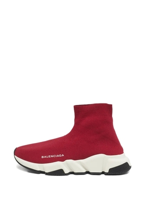 Balenciaga Pre-Owned fabric knit sneakers - Red