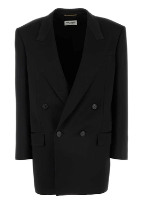 Saint Laurent silk blazer - Black