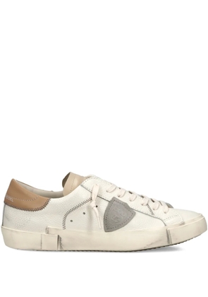 Philippe Model Paris PRSX lace up trainers - Neutrals