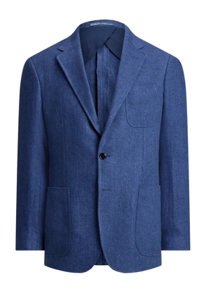 Polo Ralph Lauren notch-lapels pocket blazer - Blue