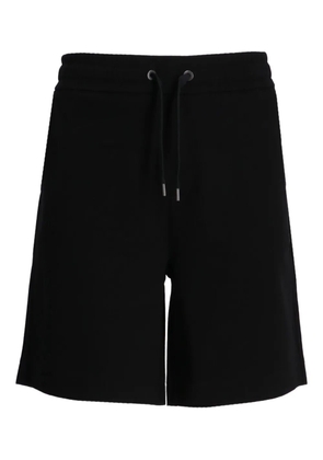 BOSS drawstring cotton shorts - Black