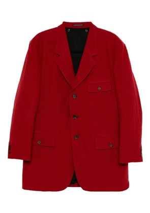 Yohji Yamamoto reversible jacket - Red