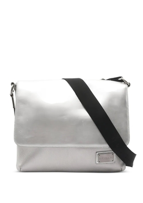 Bvlgari Pre-Owned 2010s leather cross body bag - Silver