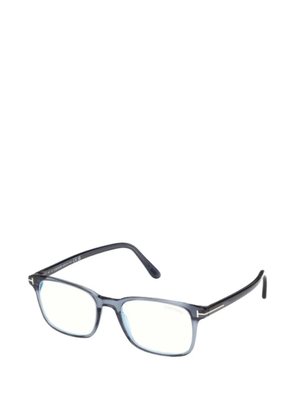 TOM FORD Eyewear rectangle-frame glasses - Blue