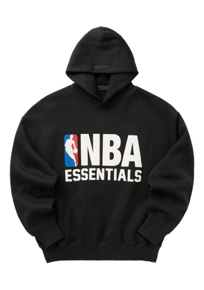 FEAR OF GOD ESSENTIALS logo hooded sweatshirt - Black