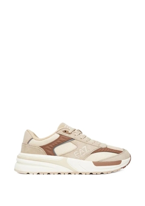 Ea7 Emporio Armani panelled sneakers - Neutrals