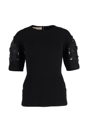 Marni Pre-Owned balloon-sleeve blouse - Black