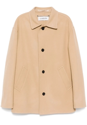 Lanvin single-breasted coats - Neutrals