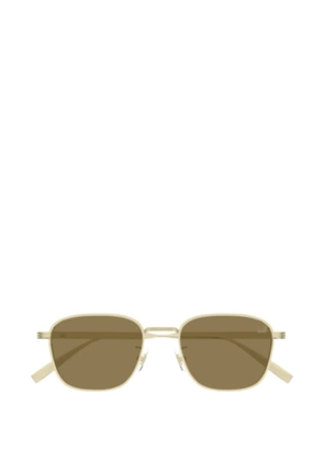 Dunhill rectangular-frame sunglasses - Gold