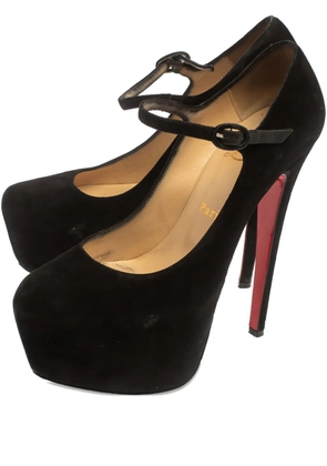 Christian Louboutin Pre-Owned 155mm Daffodile platform pumps - Black