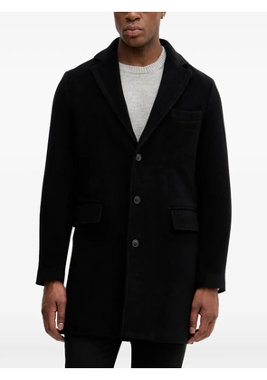 Trussardi single-breasted coat - Black