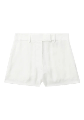 Helmut Lang high-waisted tailored shorts - White