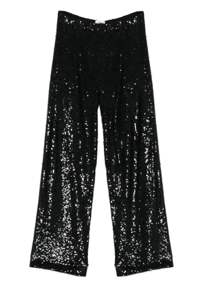 P.A.R.O.S.H. Gong straight-leg trousers - Black