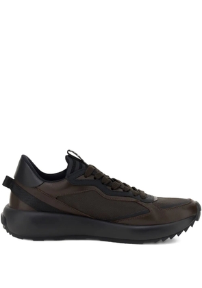 Boggi Milano Trail lace-up sneakers - Brown