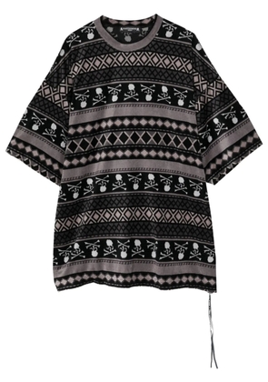 Mastermind World skull-print crew-neck T-shirt - Black