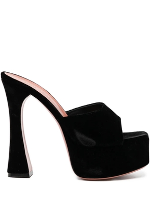 Amina Muaddi 140mm Dalida sandals - Black