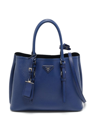 Prada Pre-Owned 2014 signature leather tote bag - Blue