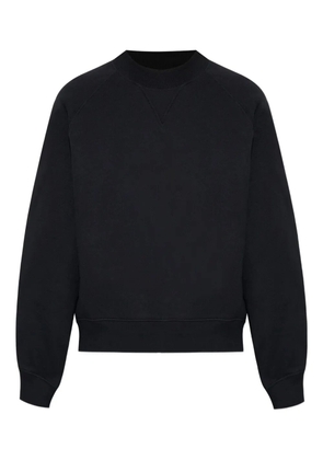 Victoria Beckham raglan-sleeves cotton sweatshirt - Black