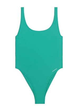 Sporty & Rich Carla logo-print swimsuit - Green