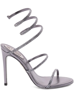 René Caovilla spiral-detail sandals - Grey