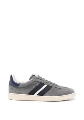 Bally striped-detail sneakers - Grey